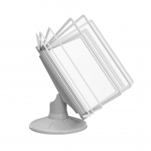 СЮИТА-01.А4Gr.Wt Демосистема настольная вращающаяся серая 10 белых панелей А4 СЮИТА-01.А4Gr.Wt Демосистема настольная вращающаяся серая 10 белых панелей А4