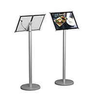 Стойка ЦИРКОН А3 световая серая VRT