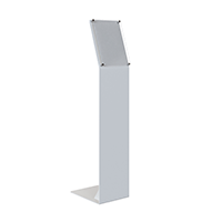 ДРАЙВЕР-01.А4.Wt Стойка информационная А4 белая (П)