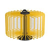 ТАЙФУН-03.А4Bk.Ye Демосистема настольная вращ.черная 30 желтых панелей А4 (П)