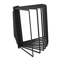 АККОРД-01.А4Bk.Bk Демосистема настенная черная 10 черных панелей А4 АККОРД-01.А4Bk.Bk Демосистема настенная черная 10 черных панелей А4