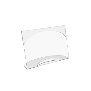 Ценникодержатель ЧЕМПИОН А5 горизонтальный изображение