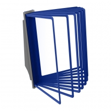 Настенная Демосистема Синяя 10 Панелей А4 АККОРД | VRT-Shop Демосистема настенная АККОРД 10 панелей А4 синяя VRT