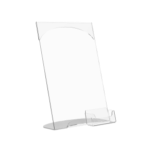 Ценникодержатель ЧЕМПИОН А4 с визитницей изображение