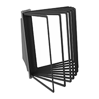 Настенная Демосистема Черная 10 Панелей А4 АККОРД | VRT-Shop Демосистема настенная АККОРД 10 панелей А4 черная VRT