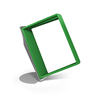 СОНАТА-03.А4Gr.Gn Демосистема настольная серая 10 зеленых панелей А4 (П)