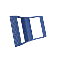 Настенная Демосистема Синяя 20 Панелей А4 АККОРД | VRT-Shop Демосистема настенная АККОРД 20 панелей А4 синяя VRT