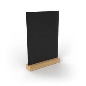 ШТРИХ-01 А5 Тейбл тент меловой с основанием из бука