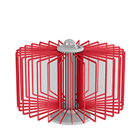 ТАЙФУН-03.А4Gr.Rd Демосистема настольная вращ.серая 30 красных панелей А4 (П) ТАЙФУН-03.А4Gr.Rd Демосистема настольная вращ.серая 30 красных панелей А4 (П)