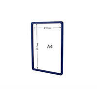 Рамка СТИМУЛ А4 синяя изображение