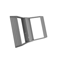 Настенная Демосистема Серая 20 Панелей А4 АККОРД | VRT-Shop Демосистема настенная АККОРД 20 панелей А4 серая VRT