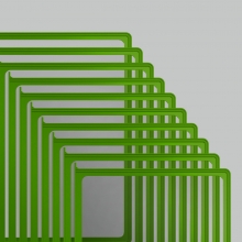 Панель для демосистемы зеленая формат А4 (10шт.)