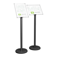 РАНДЕВУ-02 Стойка для информации формата А3 черная