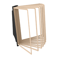 АККОРД-01.А4Bk.Bg Демосистема настенная черная 10 бежевых панелей А4 (К) АККОРД-01.А4Bk.Bg Демосистема настенная черная 10 бежевых панелей А4 (К)