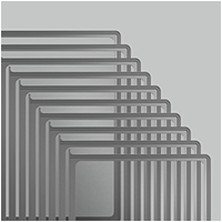 Сменная Пластиковая Демо-Панель А4, Рамка Серая | VRT-Shop Демо-панель формата А4, рамка серая VRT