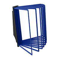 АККОРД-01.А4Bk.Bu Демосистема настенная черная 10 синих панелей А4 АККОРД-01.А4Bk.Bu Демосистема настенная черная 10 синих панелей А4