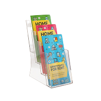 КВАРТЕТ-01.1/3А4.Tp Карман информационный 4-секционный (П) КВАРТЕТ-01.1/3А4.Tp Карман информационный 4-секционный (П)